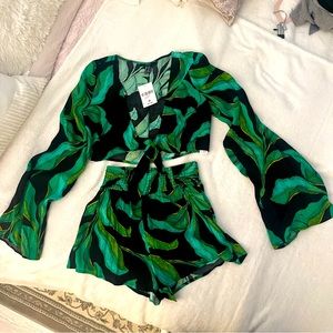 Two piece shorts & top